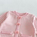 【66-90】セットアップ ベビー レトロ チェック - 画像 (11)