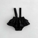 【73-100】ブラウスorサロペット ベビー 可愛い フリル襟 - 画像 (9)