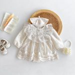 【66-90】ロンパース ベビー プリンセス風 レース - 画像 (4)