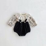 【66-100】Tシャツ&サロペット ベビー フラワー おしゃれ - 画像 (7)