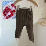 【66-100】セットアップ ベビー 刺繍 ボーダー トレーナー レギンス - 画像 (8)