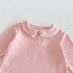 【80-130】長袖トップス 女の子 丸襟 フリル かわいい - 画像 (19)
