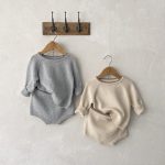 【66-90】セットアップ ベビー 韓国風 ニット - 画像 (4)