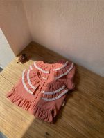 【66-100】ロンパースorワンピース ベビー ダブルフリル ビッグカラー - 画像 (5)