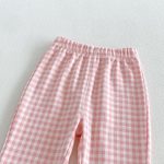 【66-90】セットアップ ベビー レトロ チェック - 画像 (13)
