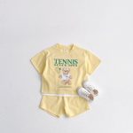 【80-130】セットアップ キッズ ベア かわいい - 画像 (3)
