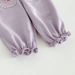 【80-130】セットアップ 女の子 刺繍 スクエアネック - 画像 (17)