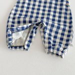 【73-100】 サロペットorロンT ベビー チェック 刺繍襟 - 画像 (16)