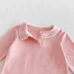 【80-130】長袖トップス 女の子 丸襟 フリル かわいい - 画像 (21)