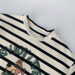 【90-140】長袖Tシャツ 男の子 クマ柄 ボーダー柄 - 画像 (11)
