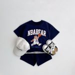 【80-130】セットアップ キッズ バスケットボール クマ - 画像 (5)