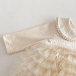 【66-90】ロンパース ベビー プリンセス チュール - 画像 (10)