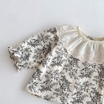 【66-100】Tシャツ&サロペット ベビー フラワー おしゃれ - 画像 (13)