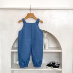 【73-110】サロペット ベビー デニム 通園・お出かけに - 画像 (7)