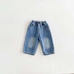 【73-100】パンツ ベビー カジュアル デニム - 画像 (5)