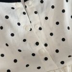 【73-100】ワンピースorセットアップ ベビー ドット柄 リボン - 画像 (11)