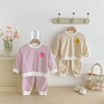 【80-130】セットアップ キッズ にこちゃん ボーダー - 画像 (20)
