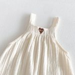 【73-100】サロペットorTシャツ ベビー 柔らか ハート - 画像 (13)