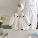 【66-90】ロンパース ベビー 可愛い 無地 キュート - 画像 (8)