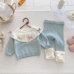 【66-100】セットアップ ベビー ニット 可愛い - 画像 (7)