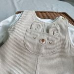 【66-100】Tシャツ&サロペット ベビー コーデュロイ 2点セット - 画像 (4)