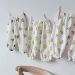 【73-120】パンツ ベビー 熊or笑顔柄 虫除け - 画像 (13)