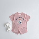 【80-130】セットアップ キッズ カートゥーン かわいい - 画像 (4)