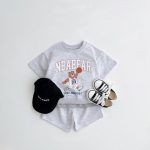 【80-130】セットアップ キッズ バスケットボール クマ - 画像 (3)
