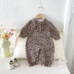 【66-90】オールインワン ベビー ヒョウ柄 かわいい - 画像 (5)