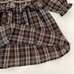 【66-130】ロンパースorワンピース ベビー レトロ チェック - 画像 (18)