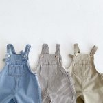 【80-130】サロペット 男の子 ポケット付き デニム - 画像 (4)