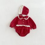 【66-90】ロンパース ベビー 帽子付き おしゃれ - 画像 (8)