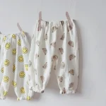 【73-120】パンツ ベビー 熊or笑顔柄 虫除け - 画像 (24)