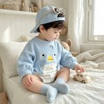 【66-90】ロンパース ベビー ペンギン かわいい - 画像 (4)