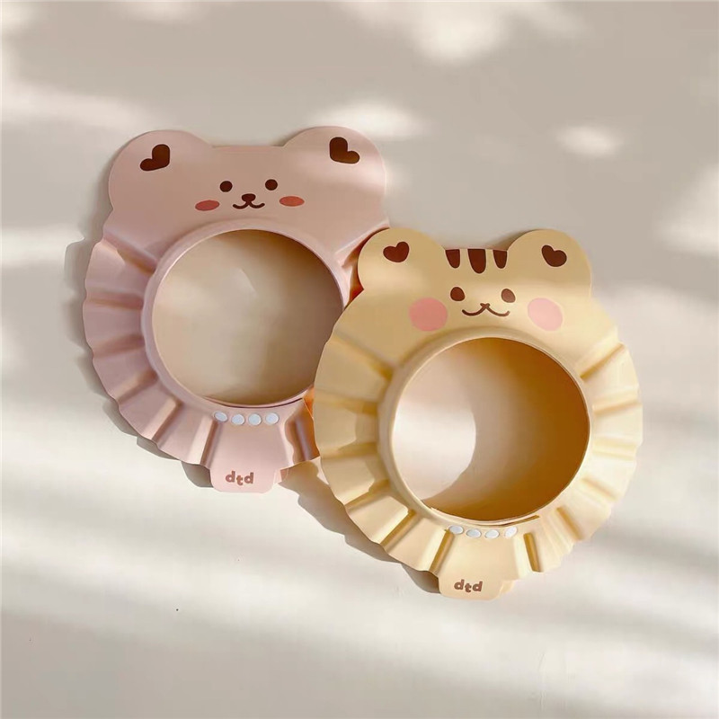 70503189-2.jpg 【GOODS】シャンプーハット 防水 調節可能 かわいい - 画像 (1)