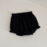 【73-100】ワンピースorセットアップ ベビー ドット柄 リボン - 画像 (12)