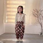 【80-150】ボトムス キッズ フラワーorペンギン - 画像 (8)