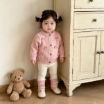 【66-90】カーディガン＆レギンス  ベビー キノコ  スウィート - 画像 (5)