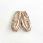 【73-100】パンツ ベビー ポケット付き 合わせやすい - 画像 (8)