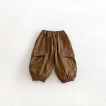 【73-100】パンツ ベビー ポケット付き 合わせやすい - 画像 (10)