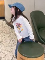 【80-150】長袖Tシャツ 女の子 プリント カジュアル 韓国風 - 画像 (4)