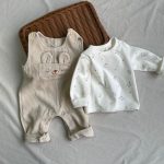 【66-100】Tシャツ&サロペット ベビー コーデュロイ 2点セット - 画像 (10)