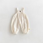 【73-100】サロペットorTシャツ ベビー 柔らか ハート - 画像 (5)