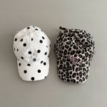 【GOODS】キャップ 親子コーデ ドット柄 レオパード柄 ベースボール - 画像 (4)