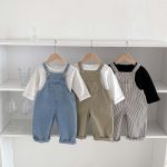 【80-130】サロペット 男の子 ポケット付き デニム - 画像 (12)