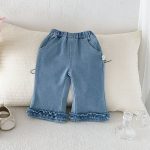 【73-100】パンツ ベビー ストレッチ デニム - 画像 (5)