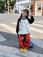 【80-140】長袖Tシャツ 女の子 ラグラン カートゥーン - 画像 (6)