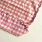 【GOODS】食事エプロン チェック柄 ノースリープ かわいい - 画像 (10)