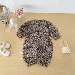 【66-90】オールインワン ベビー ヒョウ柄 かわいい - 画像 (7)