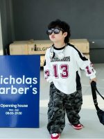 【80-130】長袖Tシャツ 男の子 英字 ゆったり トレンド - 画像 (4)